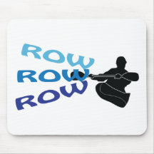 Row, Row, Row Mouse Pad