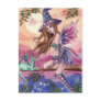 Rowenia - Witch and Dragon Postcard
