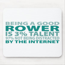 Rower 3% Talent Mouse Pad