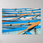 Rowing boats at Henley on Thames UK posters
