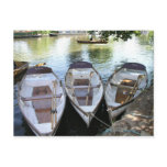 Rowing boats at Stratford upon Avon, UK postcards