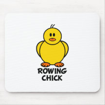Rowing Chick Mouse Mat