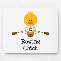 Rowing Chick Mousepad
