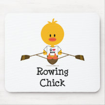 Rowing Chick Mousepad
