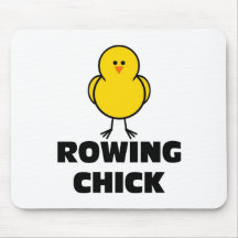 Rowing Chick Mousepad