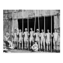 Rowing Crew, 1916 Postcards
