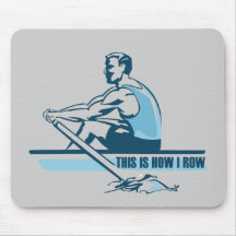 Rowing Crew Mouse Pad
