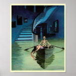 Rowing Death ~ Print Poster