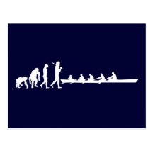 Rowing Kyaking Rafting Sculling Sweeping Sports Postcard