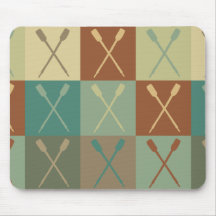 Rowing Pop Art Mouse Mat