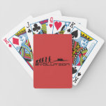 Rowing Rower Water Sport Evolution Art Poker Cards