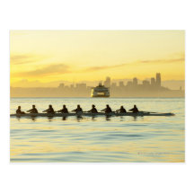 Rowing Team 2 Postcard