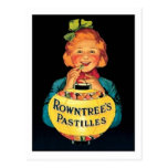 Rowntree's Pastilles VIntage Candy Ad Post Card