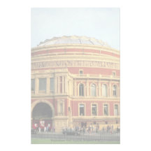 Royal Albert Hall, London, England, U.K. Personalized Stationery