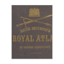 Royal atlas of modern geography post cards