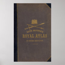 Royal atlas of modern geography posters