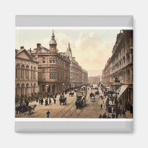 Royal Avenue. Belfast. Co. Antrim, Ireland rare Ph Magnet