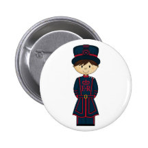 Royal Beefeater Guardsman Badge Pins