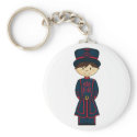 Royal Beefeater Guardsman Keychain
