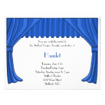 Royal Blue Drama and Theatre Invitation
