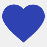 Royal Blue   Heart Sticker