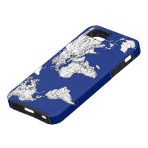 royal blue planet iPhone 5 covers