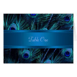 Royal Blue Purple Peacock Feathers Wedding