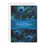 Royal Blue Purple Peacock Feathers Wedding