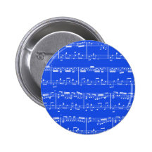 Royal Blue Sheet Music Button