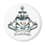 "Royal Bride" Tiara magnets