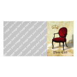 Royal Chair and Crown photo cards