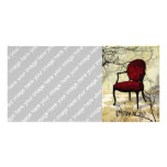 Royal Chair with Branches photo cards