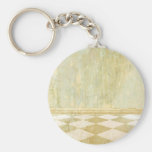 Royal Coordinates Plain Keychain