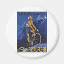Royal Fabric Refrigerator Magnets