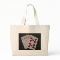 Royal Flush Canvas Bag