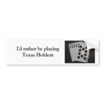 Royal Flush Bumper Stickers
