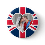 Royal Kiss - William & Kate Wedding buttons