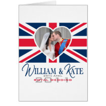Royal Kiss - William & Kate Wedding Card