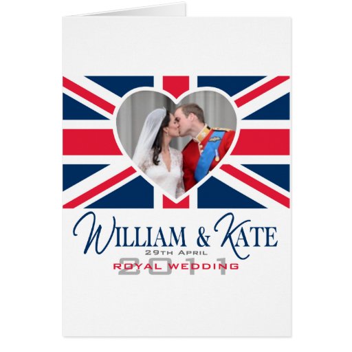 Royal Kiss - William & Kate Wedding Card