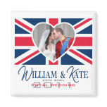 Royal Kiss - William & Kate Wedding magnets