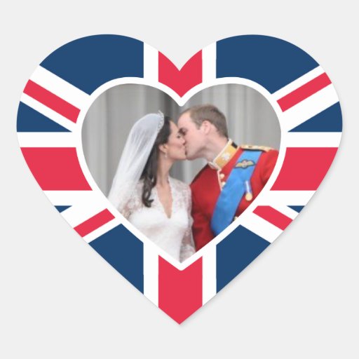 Royal Kiss - William & Kate Wedding Stickers