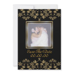 Royal Luxurious Save The Date Photo Invitations