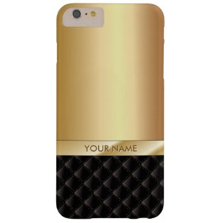 Royal Luxury Gold Custom Name iPhone 6/6S Plus Barely There iPhone 6 Plus Case