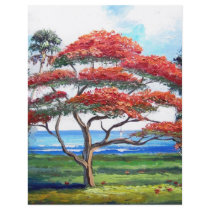 Royal Poinciana Tree Art