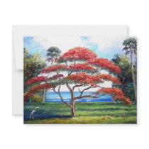 Royal Poinciana Tree Art