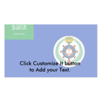 Royal Saudi Navy, Saudi Arabia flag Business Card
