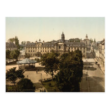 Royal Square, Caen, Basse-Normandie, France Post Card