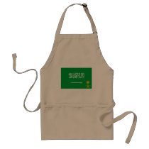 Royal Standard Of Saudi Arabia, Saudi Arabia flag Apron