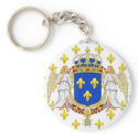 Royal Standard Of The Kingdom Of France, France keychains