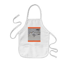 Royal Tern Baby Begging Child's Apron